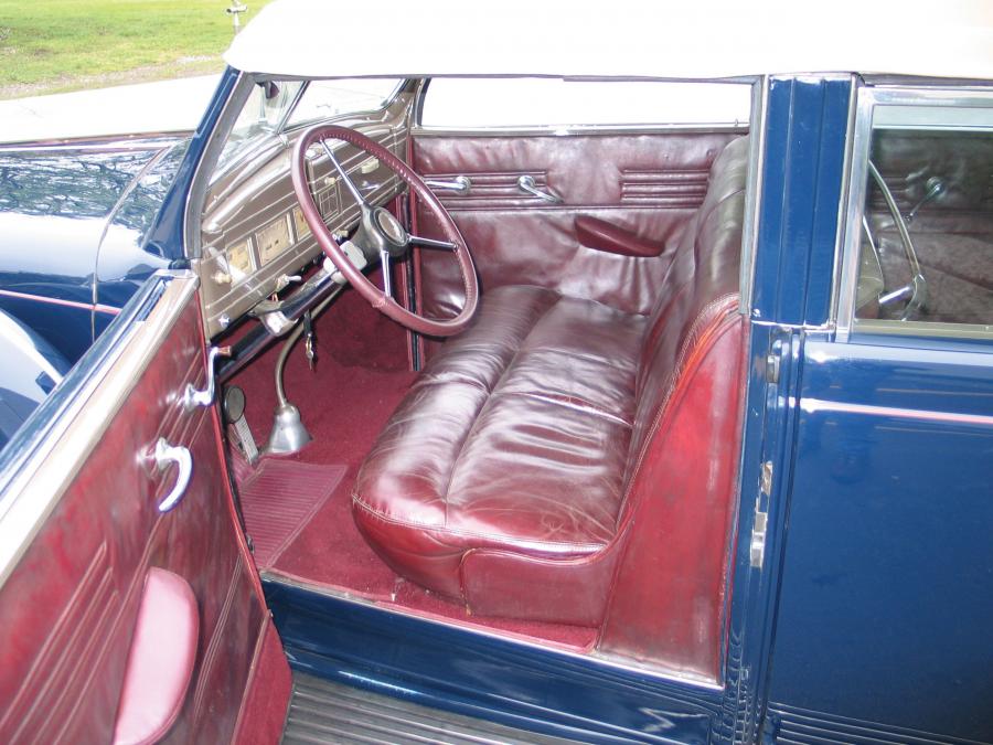  Lincoln Model K Convertible Sedan by LeBaron 1937 года  (фото 4 из 7)